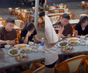 Chồng thản nhiên ngồi ăn khi bị bắt gặp ngoại tình, vợ cay đắng: Tại sao vợ đang bầu mà lại chở nhau đi dan díu