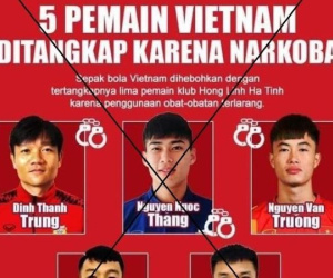 Báo Indonesia gây bất bình khi đưa thông tin sai lệch vụ 5 cầu thủ CLB Hồng Lĩnh Hà Tĩnh bị bắt vì ma túy