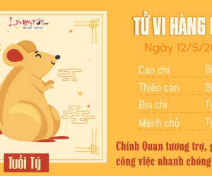 Tử vi chủ nhật ngày 12/5/2024 của 12 con giáp: Sửu nhạy bén, Mão bảo thủ