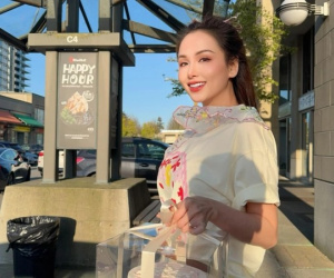Hoa hậu Vbiz từ bỏ sự nghiệp sang nước ngoài làm thợ xăm, công khai danh tính người chồng thứ 3