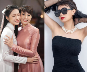 Doãn Hải My - vợ Đoàn Văn Hậu tung ảnh sexy của 'mẹ ngoại' U50 trẻ đẹp, 'bà ngoại xì tin có một không hai'