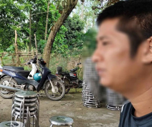 Người cha mất con và cháu trong vụ sạt lở tại Hà Nội cào từng lớp đất với hy vọng con có thể thở