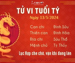 Tử vi thứ 2 ngày 13/5/2024 của 12 con giáp: Dần thăng tiến, Mùi có tranh chấp