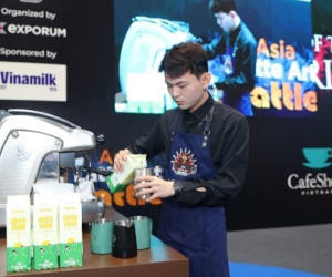Vinamilk đồng hành cùng các Barista tại cuộc thi quốc tế Asia Latte Art Battle