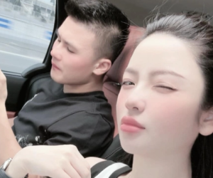 Quang Hải mang nét mặt căng thẳng khi đưa vợ bầu đi ăn sáng, nghe xong lý do Chu Thanh Huyền liền thông cảm