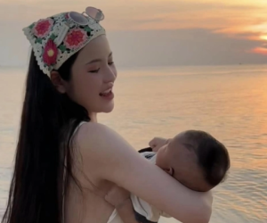 Chu Thanh Huyền bầu vượt mặt vẫn vô tư cụng ly bia, dân mạng tranh cãi kịch liệt: Mẹ bầu có nên uống bia không?