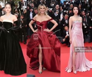 Thảm đỏ khai mạc LHP Cannes 2024: Heidi Klum hóa công chúa lấn lướt Quan Hiểu Đồng - Chompoo, sao Trung Quốc làm lố chiếm spotlight