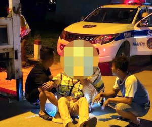 'Né' kiểm tra nồng độ cồn, nam thanh niên tông gãy chân CSGT