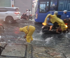 Vì sao chợ Thủ Đức vẫn ngập khi hệ thống thoát nước đã đưa vào sử dụng?
