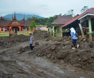 Lũ dung nham càn quét Indonesia, gần 70 người thiệt mạng