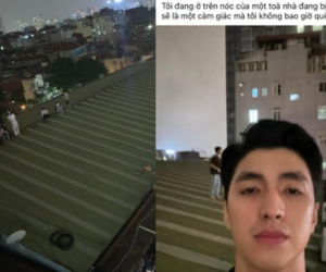 Cháy tòa nhà dịch vụ ở Hà Nội, diễn viên Bình An cùng nhiều người mắc kẹt, phải leo mái nhà chờ ứng cứu