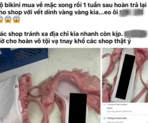 Vụ hoàn bikini đã mặc sau 1 tuần với vệt ố vàng hot nhất MXH: Nữ chính xin lỗi, chủ shop được sàn TMĐT hỗ trợ