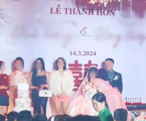 Xôn xao chú rể Hà Nam dắt 5 người yêu cũ lên sân khấu 'toang' với vợ sau 2 tháng kết hôn, CĐM chỉ ra chi tiết đáng ngờ!
