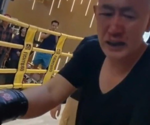 Võ sư Trung Quốc bị đấm ê chề sau tuyên bố 'một đòn đánh trọng thương Mike Tyson'