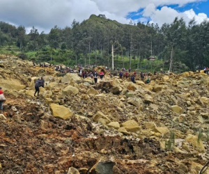 Hơn 300 người có thể đã thiệt mạng trong thảm kịch lở đất ở Papua New Guinea