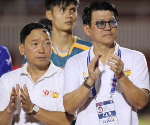 Chê bai trọng tài và VPF, HLV Vũ Tiến Thành đối diện án phạt