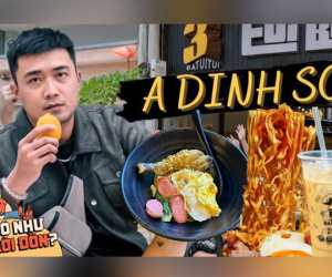 Ăn thử quán mì trộn của hot TikToker A Dinh Sài Gòn: Nếu bỏ 50k để ăn tô mì này thì không đáng, vì nó quá... bình thường