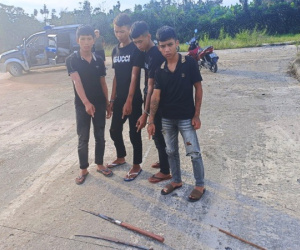 Bắt nhóm thanh thiếu niên dùng hung khí cướp tài sản của du khách đi 'săn mây'
