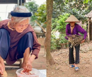 Cụ bà Phú Thọ 94 tuổi vẫn bổ củi, đi chợ mỗi ngày, tính tiền chưa bao giờ sai
