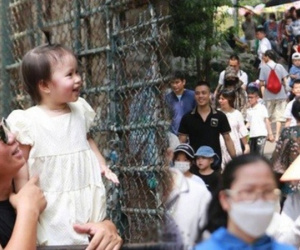 Chùm ảnh: Bố mẹ đưa con đến Công viên Thủ Lệ nhân dịp 1/6, những nụ cười giòn tan xua tan mọi mệt mỏi