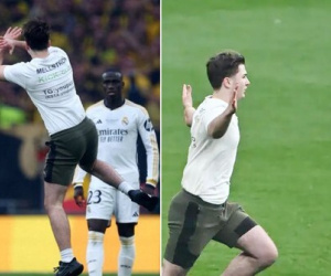 Lý do sốc khiến hàng loạt CĐV tràn xuống sân làm gián đoạn chung kết Champions League