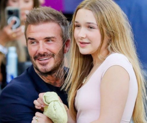 Beckham và con gái 13 tuổi