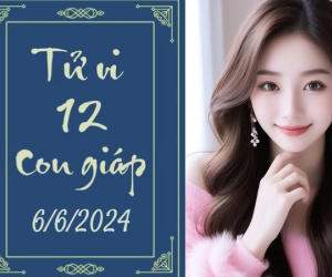 Tử vi thứ 5 ngày 6/6/2024 của 12 con giáp: Thìn lạc hướng, Mão rủng rỉnh