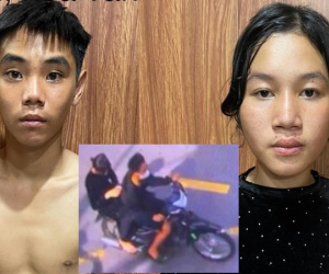 Cặp thiếu niên nam nữ giật tài sản của cụ bà bán vé số và gây ra loạt vụ cướp giật ở Đà Nẵng