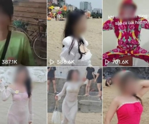 TikToker quay lén các cô gái mặc bikini tiếp tục có hành động thách thức, tuyên bố gây sốc: 'Kiện tao, chỉ thiệt mày!'