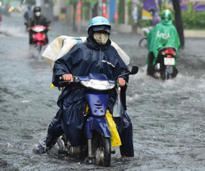Dự báo Bắc Bộ tiếp tục mưa lớn trong 2 ngày học sinh Hà Nội thi vào lớp 10