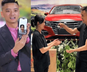 'Người trúng ô tô của Quyền Leo Daily' leo top tìm kiếm, cô gái may mắn bị drama bủa vây vì nghi dàn xếp