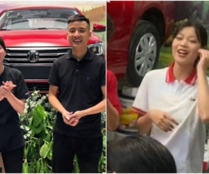 Làm rõ danh tính 'cô gái áo trắng' trong vụ nhận ô tô của Quyền Leo Daily, chiếc xe hiện tại đã bán cho showroom