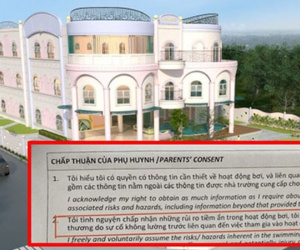 Trường quốc tế ở Nha Trang yêu cầu ký giấy rủi ro, phụ huynh lên tiếng: Con đi học mà tưởng bệnh nhân chuẩn bị vào phẫu thuật