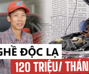 Độc lạ nghề mò mẫm dưới nắp capo, chui gầm ô tô kiếm trăm triệu mỗi tháng: Tưởng đơn giản nhưng không phải ai cũng làm được