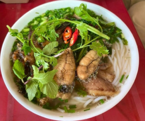 Bánh đa cá rô: Thức quà dân dã của vùng đất Hải Dương