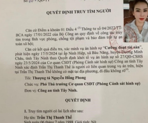 Truy tìm 'hot girl' liên quan vụ cưỡng đoạt tài sản