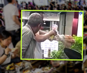 Sốc: Nhà hàng phun sơn có chứa chất ung thư nên xiên thịt nướng BBQ