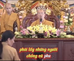 Trụ trì chùa Ba Vàng: Không dự khóa tu, không sám hối thì sẽ phải lấy nhiều đời chồng do quả báo