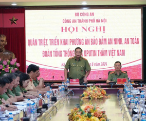 Đảm bảo tuyệt đối an toàn cho chuyến thăm của Tổng thống Nga Putin