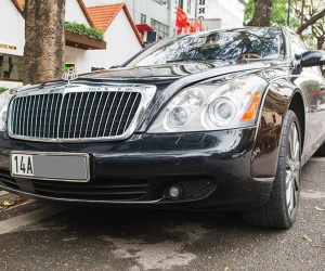 Maybach Zeppelin biển 555.55 hiếm nhất Việt Nam của đại gia đất mỏ