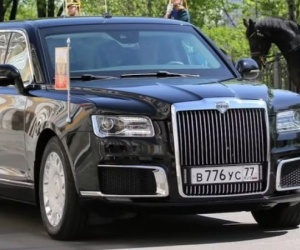 Tổng thống Putin tặng xe sang Aurus Senat cho lãnh đạo Triều Tiên