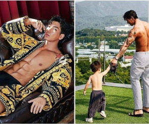 Ông bố nóng bỏng nhất xứ kim chi là một 'quái vật thể hình'