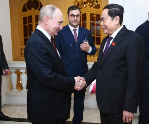 Tổng thống Putin chờ đón chuyến thăm Nga của Chủ tịch Quốc hội Trần Thanh Mẫn