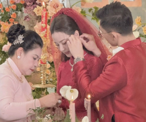 Lễ vu quy Midu: Dàn sính lễ và thái độ nhà chồng thiếu gia gây chú ý