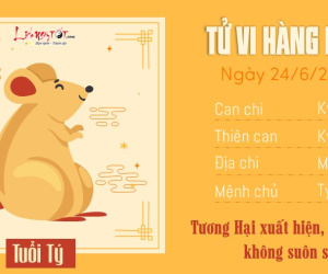 Tử vi thứ 2 ngày 24/6/2024 của 12 con giáp: Tý gặp sự cố, Mùi thiếu quyết đoán