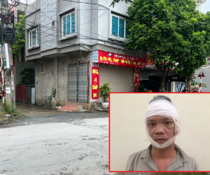 Vụ sát hại bố, chém anh trai nguy kịch ở Hà Nội: Nghi phạm cố thủ hơn 4 tiếng