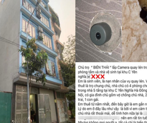 Thêm vụ chủ trọ tại Hà Nội lắp camera quay lén trong phòng tắm nữ sinh suốt 2 năm, thản nhiên thừa nhận 'mình lắp lâu rồi'