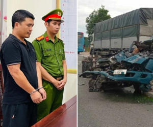 Tài xế gây tai nạn 3 người chết ra đầu thú, bị ám ảnh suốt nửa tháng trốn chạy