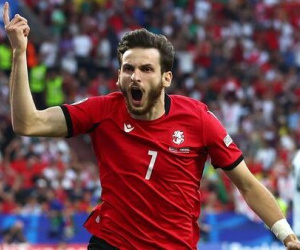 Cristiano Ronaldo lại im tiếng, Georgia tạo địa chấn đánh bại Bồ Đào Nha để vào vòng knock-out EURO 2024