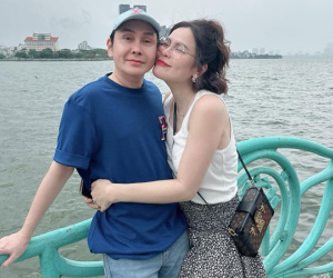 Loạt ảnh 'tình bể hình' của NSƯT Vũ Luân ở tuổi 52 với bạn gái là hoa hậu
